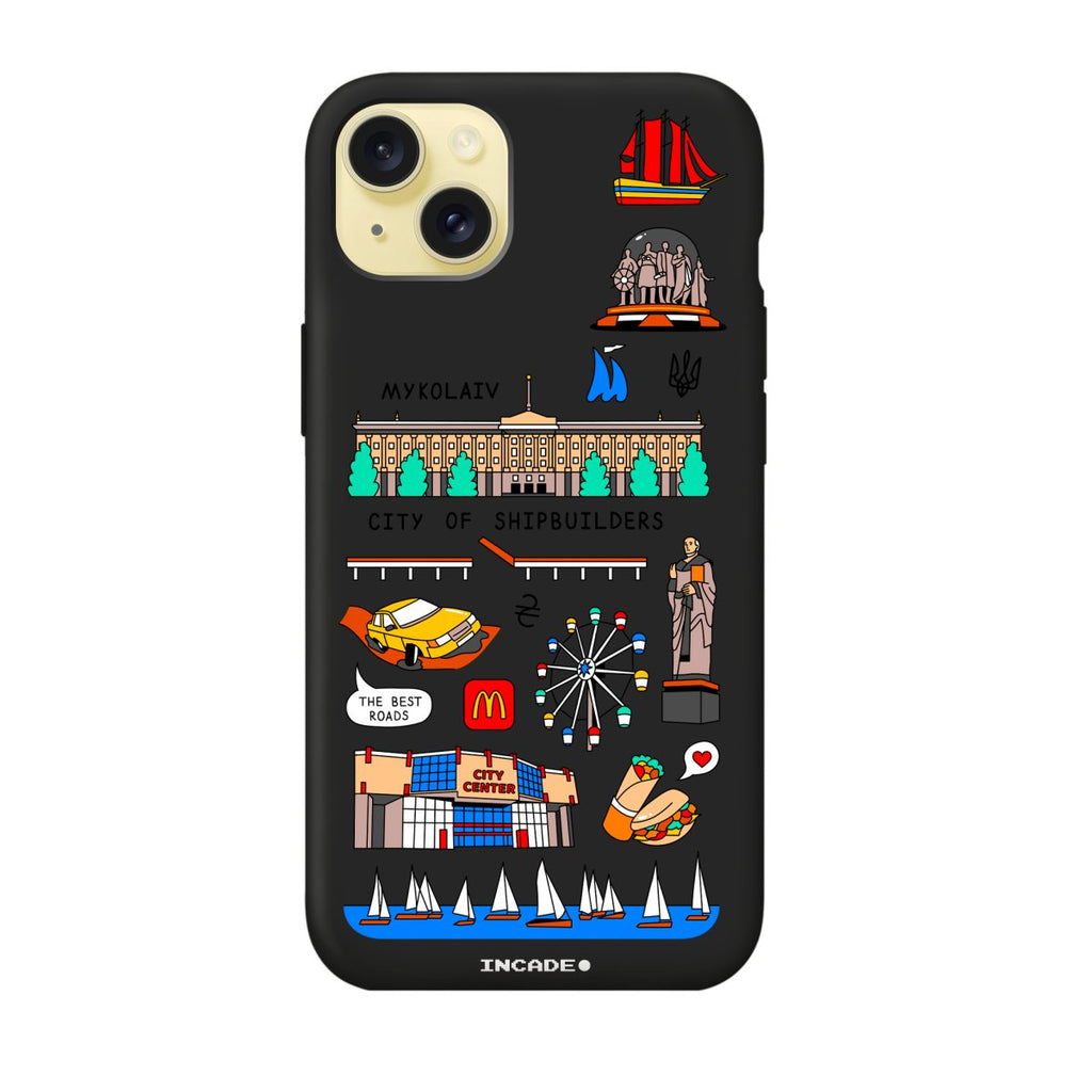 Чохол для iPhone 15 MYKOLAIV - INCADE