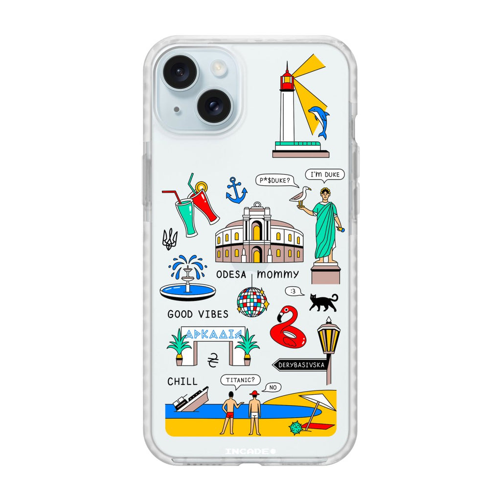 Чохол для iPhone 15 ODESA - INCADE