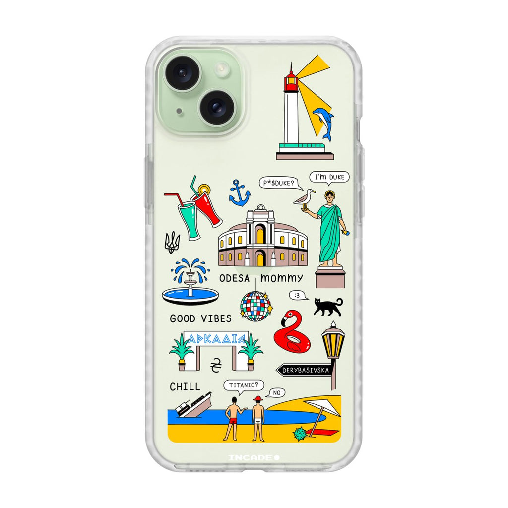 Чохол для iPhone 15 ODESA - INCADE