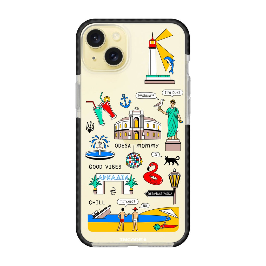 Чохол для iPhone 15 ODESA - INCADE