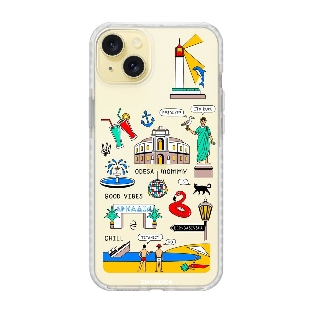 Чохол для iPhone 15 ODESA - INCADE