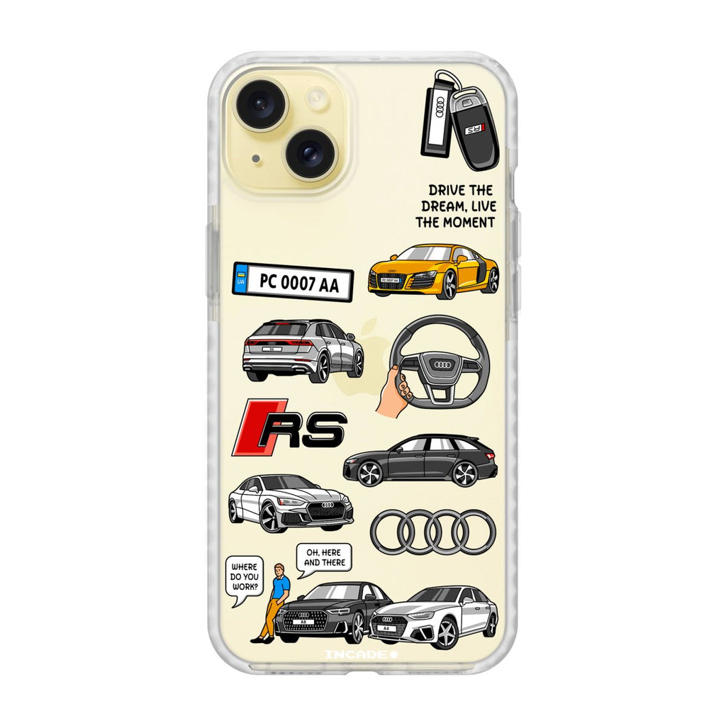 Чохол для iPhone 15 Plus AUDI - INCADE