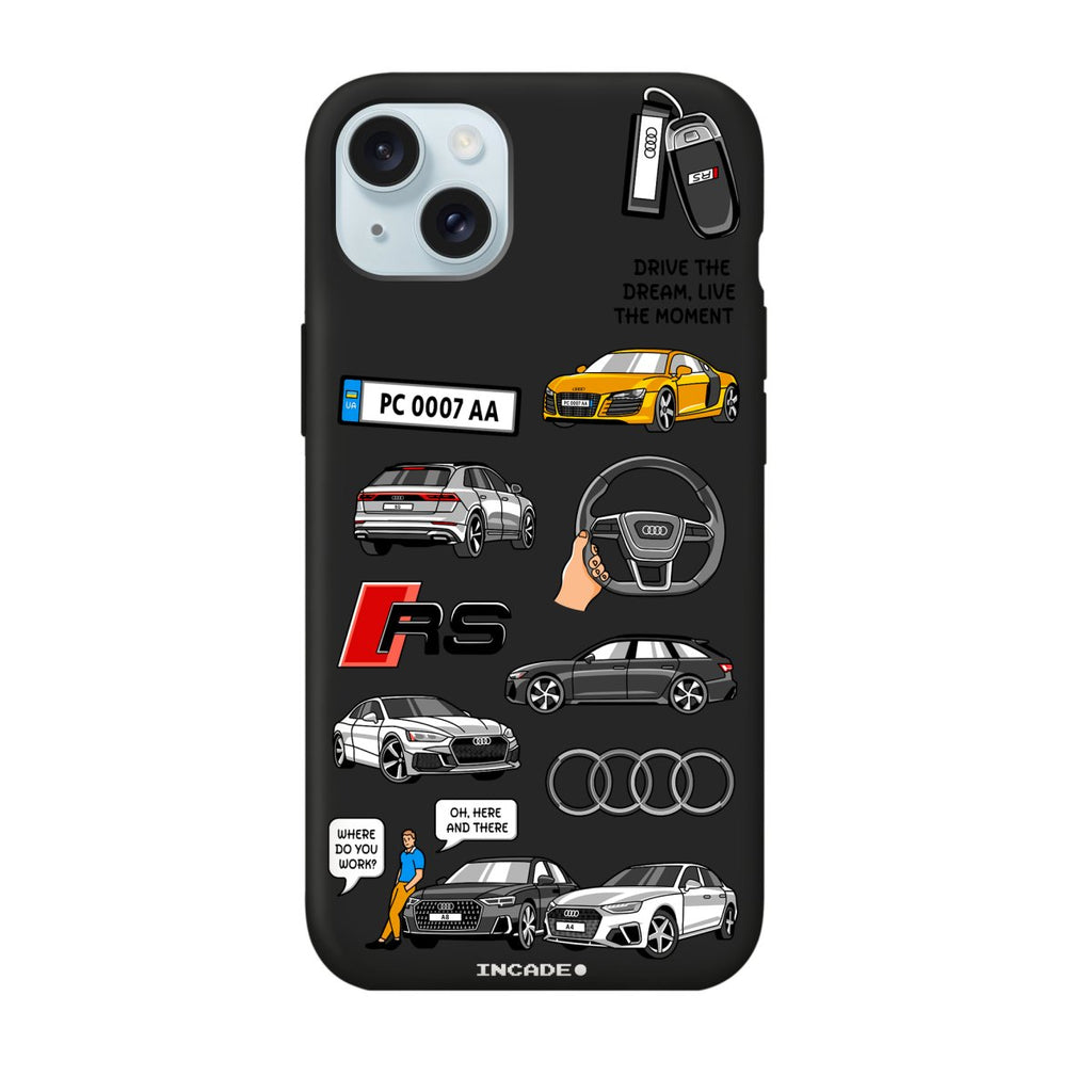 Чохол для iPhone 15 Plus AUDI - INCADE