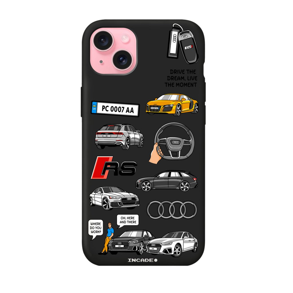 Чохол для iPhone 15 Plus AUDI - INCADE