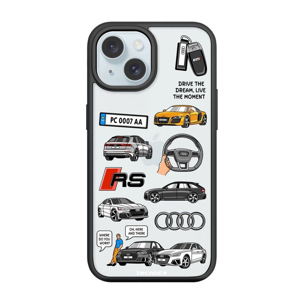 Чохол для iPhone 15 Plus AUDI - INCADE