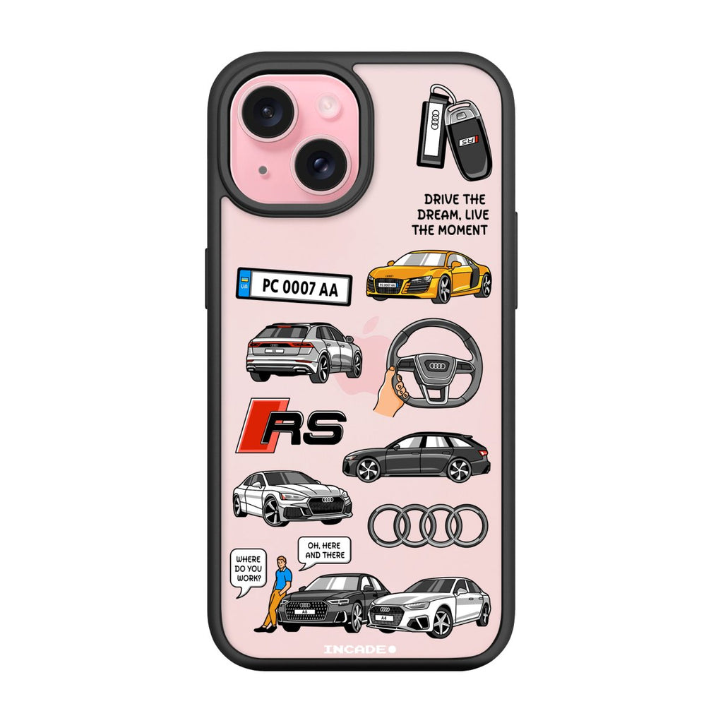 Чохол для iPhone 15 Plus AUDI - INCADE