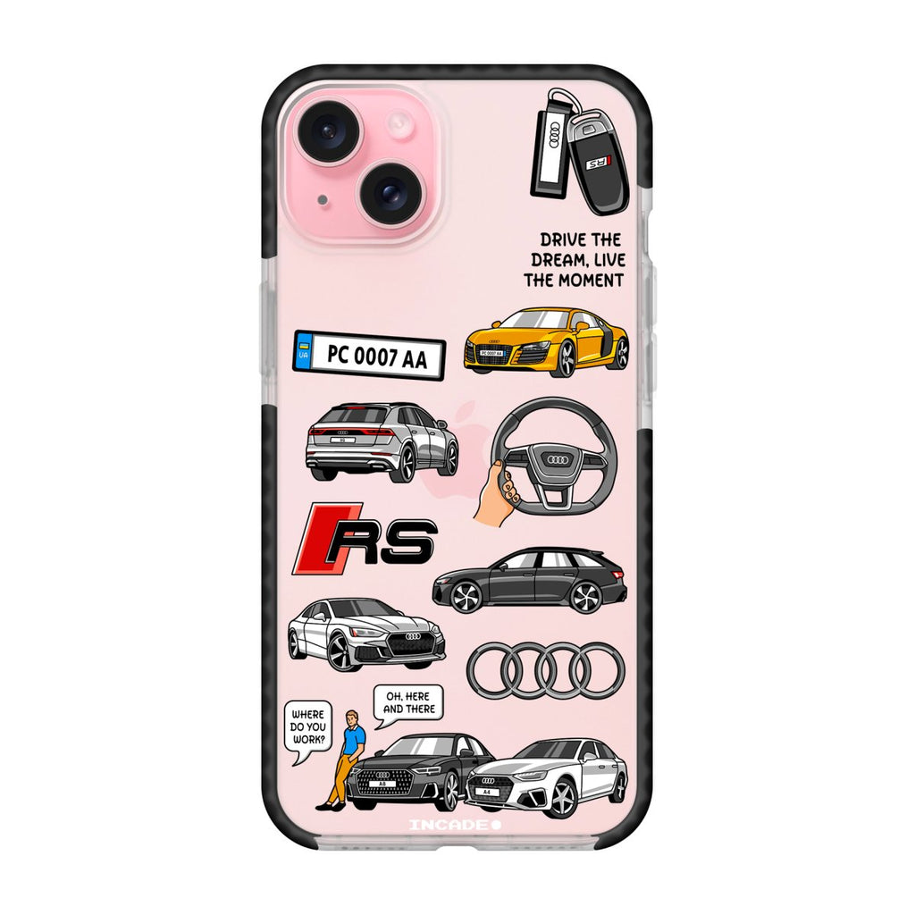 Чохол для iPhone 15 Plus AUDI - INCADE