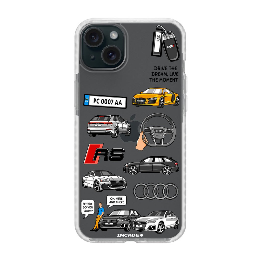 Чохол для iPhone 15 Plus AUDI - INCADE