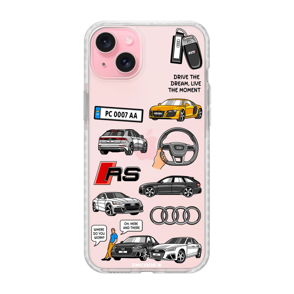 Чохол для iPhone 15 Plus AUDI - INCADE