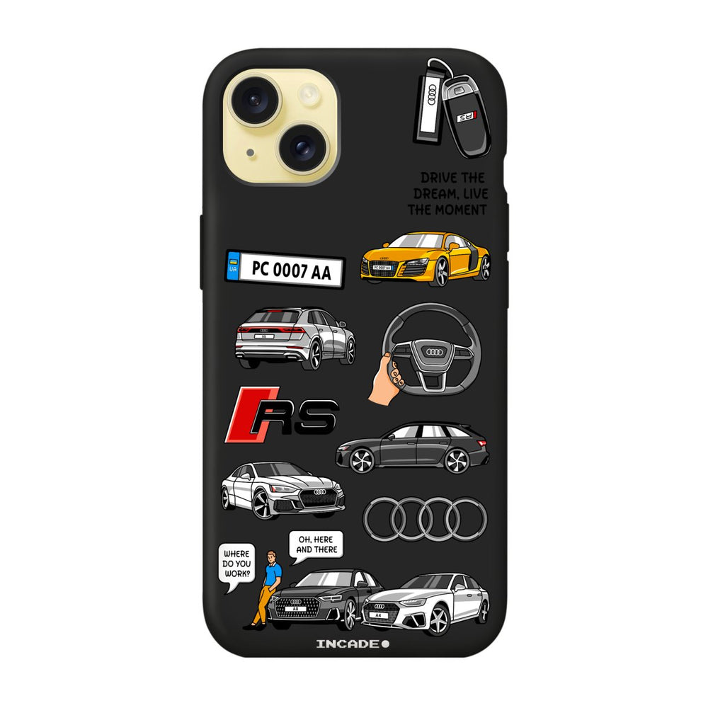 Чохол для iPhone 15 Plus AUDI - INCADE