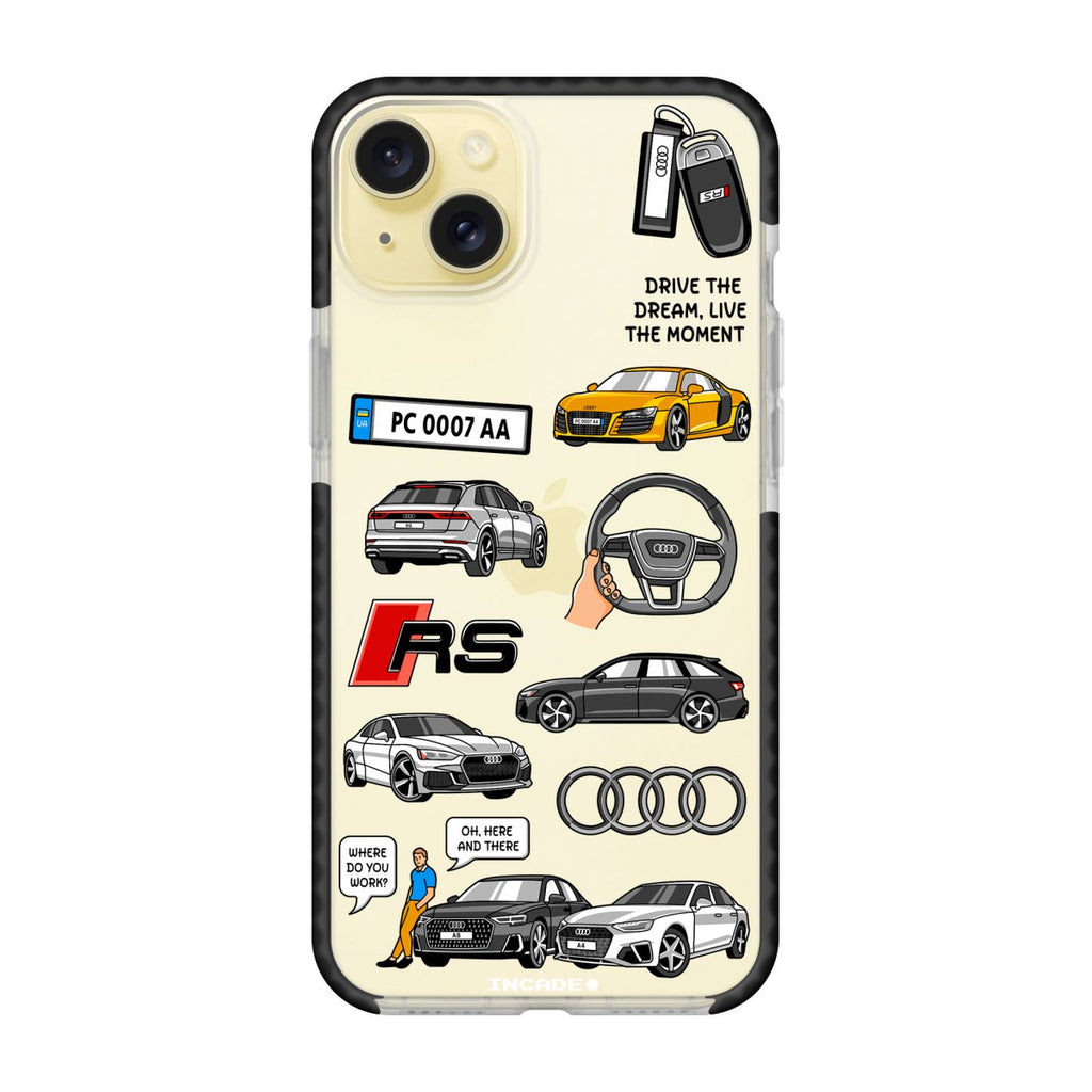 Чохол для iPhone 15 Plus AUDI - INCADE