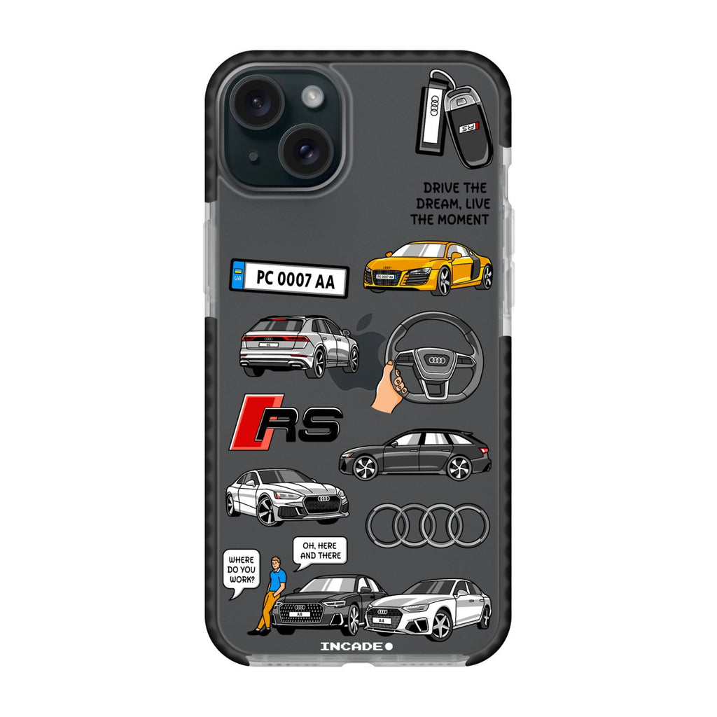Чохол для iPhone 15 Plus AUDI - INCADE