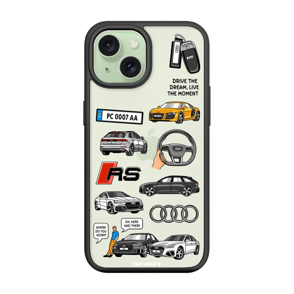Чохол для iPhone 15 Plus AUDI - INCADE