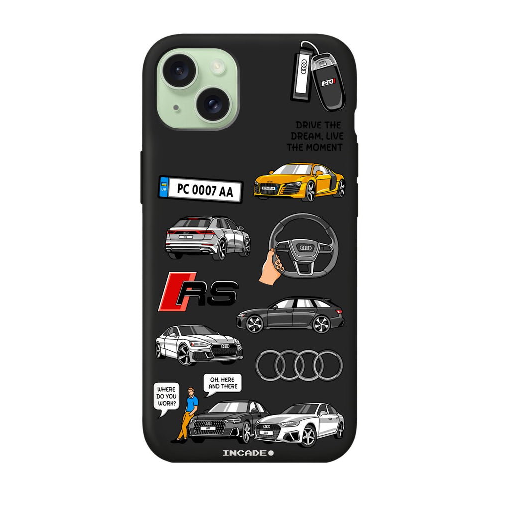 Чохол для iPhone 15 Plus AUDI - INCADE