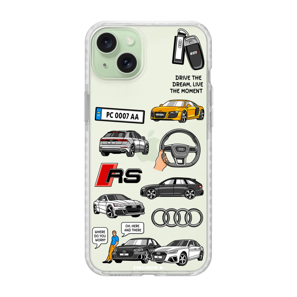Чохол для iPhone 15 Plus AUDI - INCADE