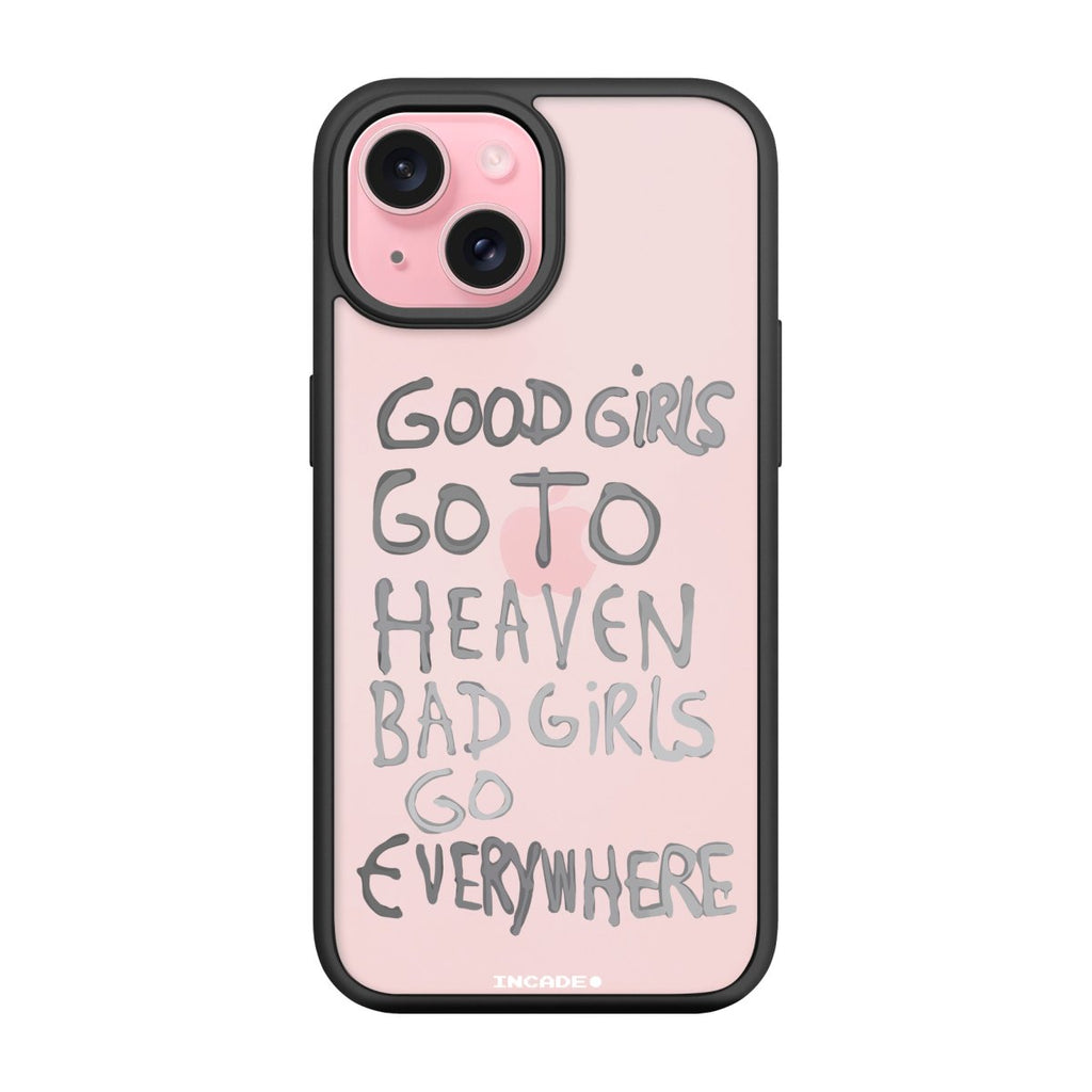 Чохол для iPhone 15 Plus bad girl silver - INCADE