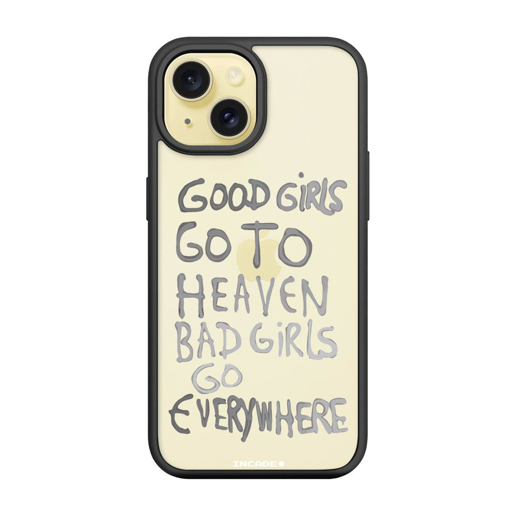 Чохол для iPhone 15 Plus bad girl silver - INCADE