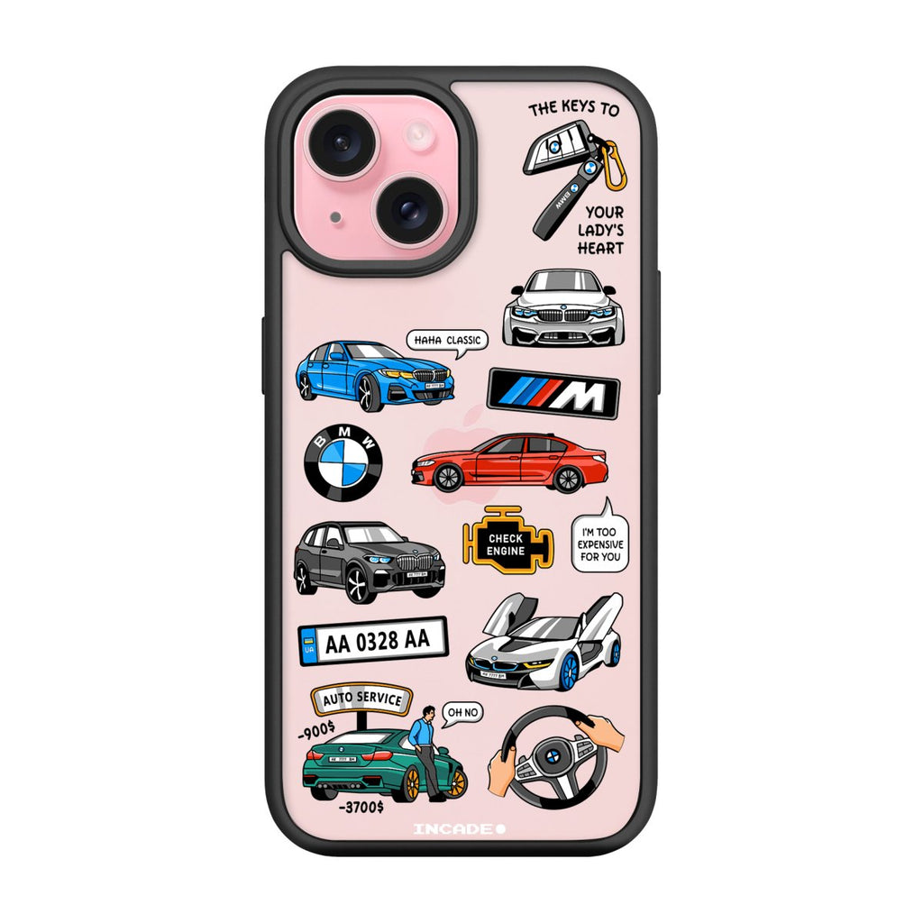 Чохол для iPhone 15 Plus BMW - INCADE