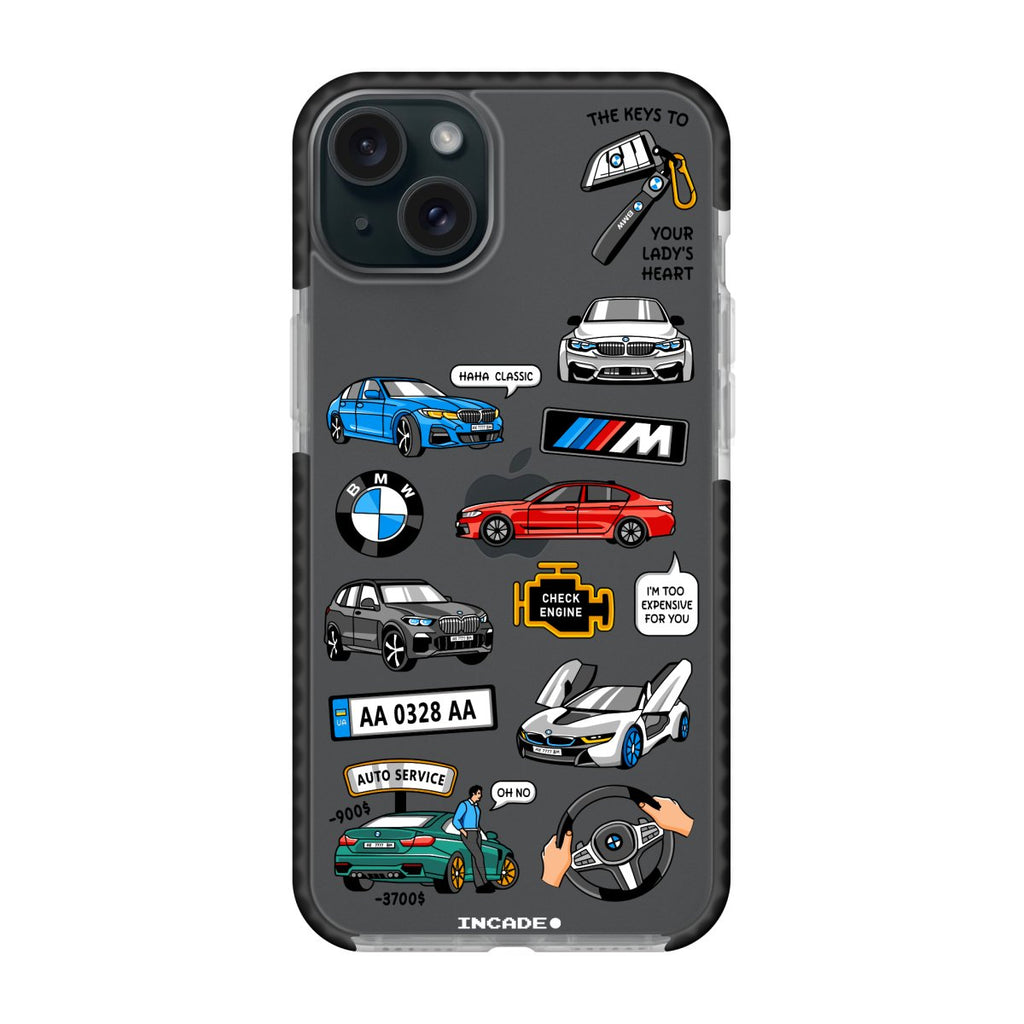 Чохол для iPhone 15 Plus BMW - INCADE