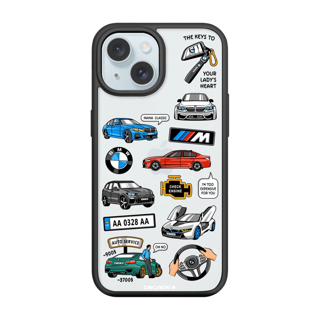 Чохол для iPhone 15 Plus BMW - INCADE