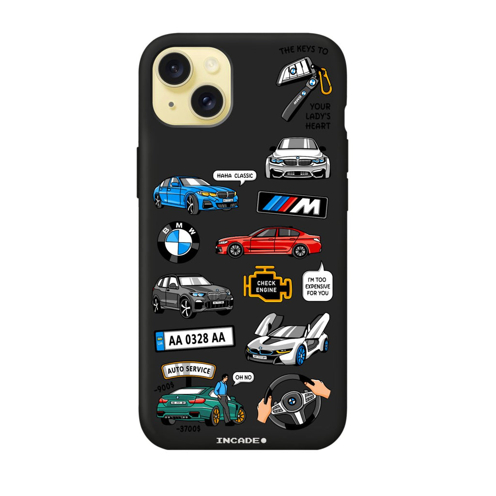 Чохол для iPhone 15 Plus BMW - INCADE