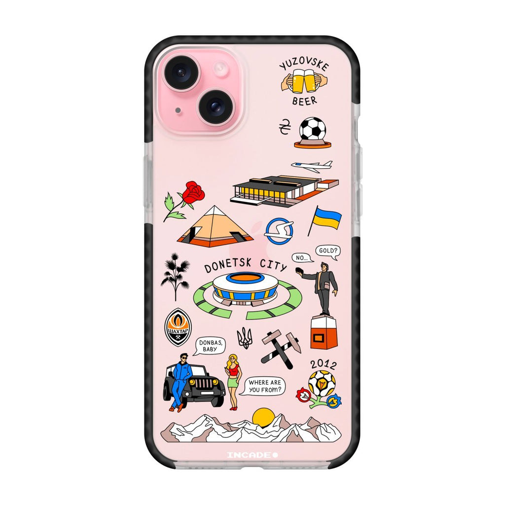 Чохол для iPhone 15 Plus DONETSK - INCADE