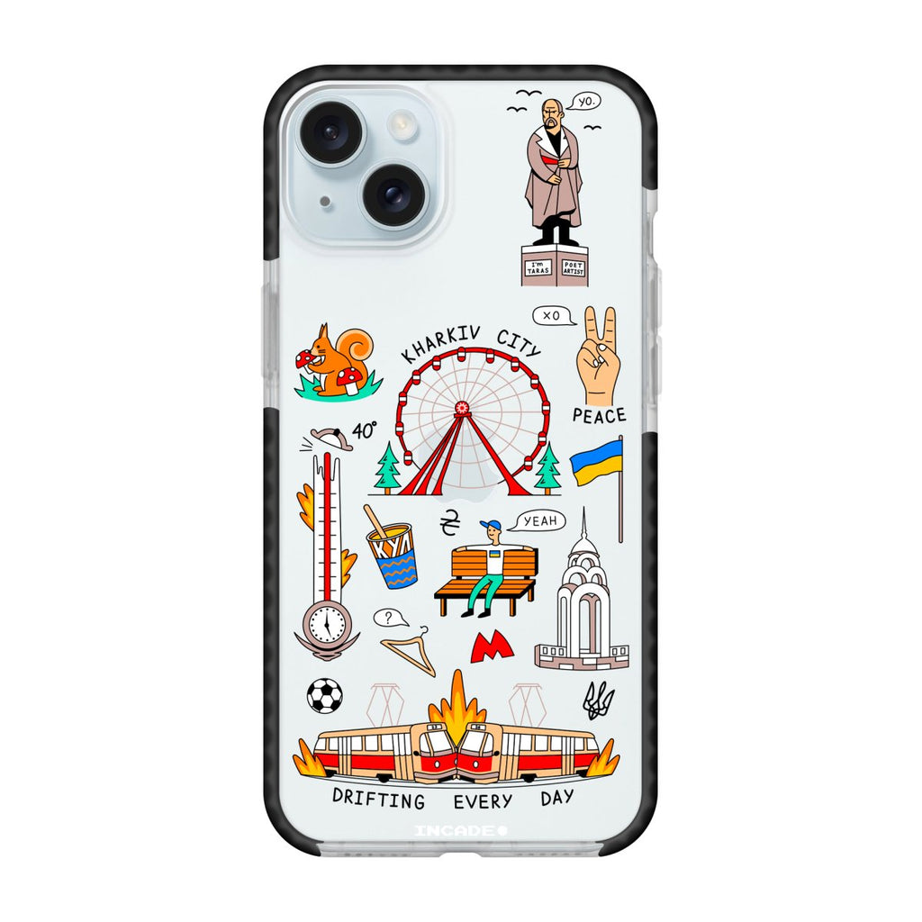 Чохол для iPhone 15 Plus KHARKIV - INCADE