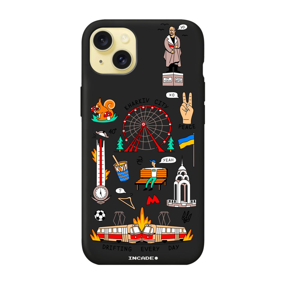Чохол для iPhone 15 Plus KHARKIV - INCADE