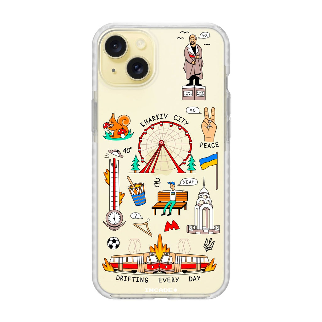 Чохол для iPhone 15 Plus KHARKIV - INCADE