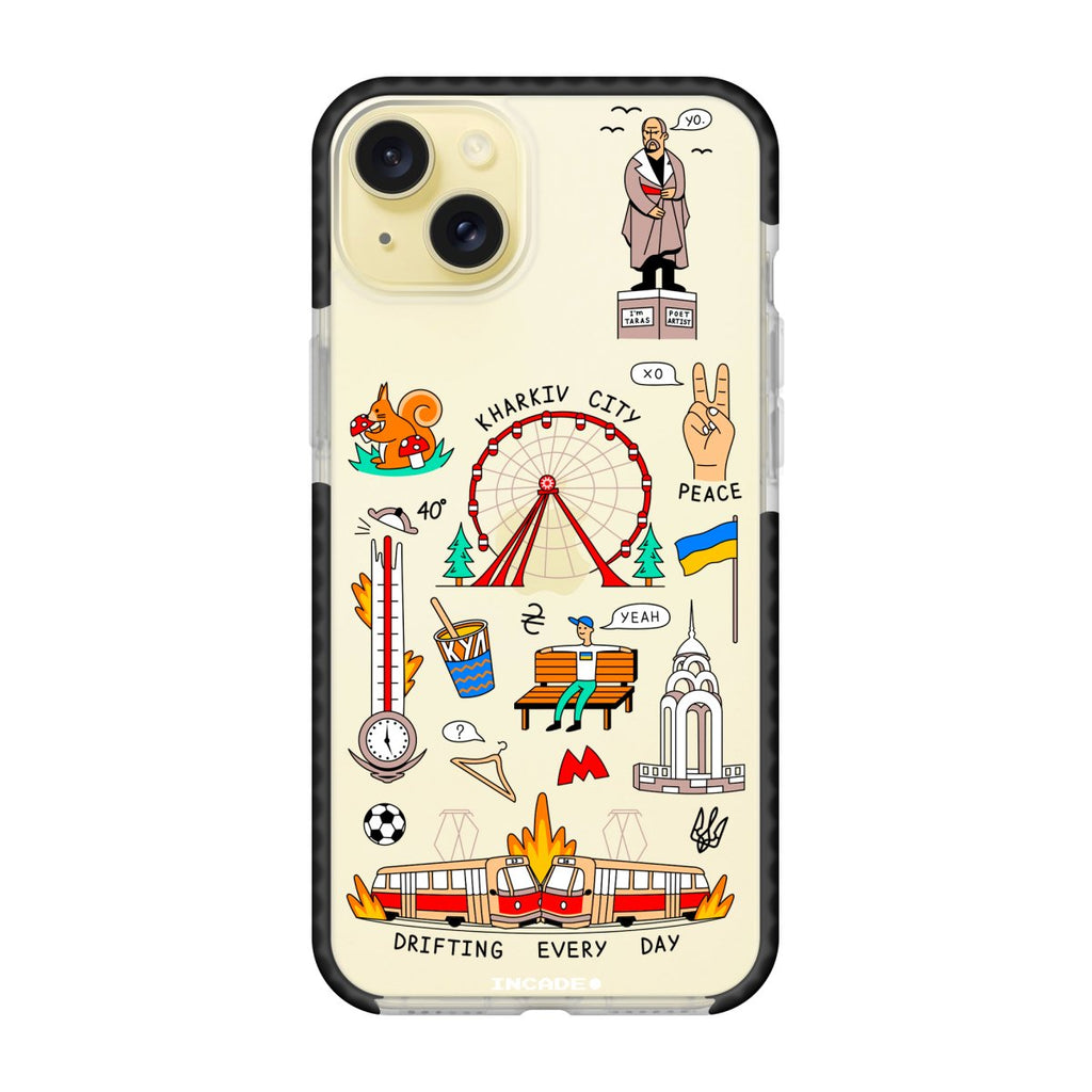 Чохол для iPhone 15 Plus KHARKIV - INCADE