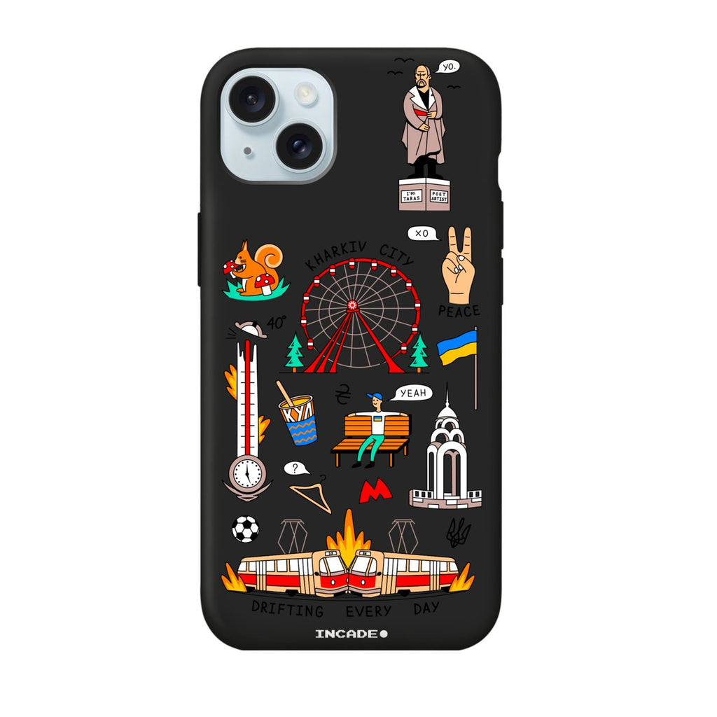 Чохол для iPhone 15 Plus KHARKIV - INCADE