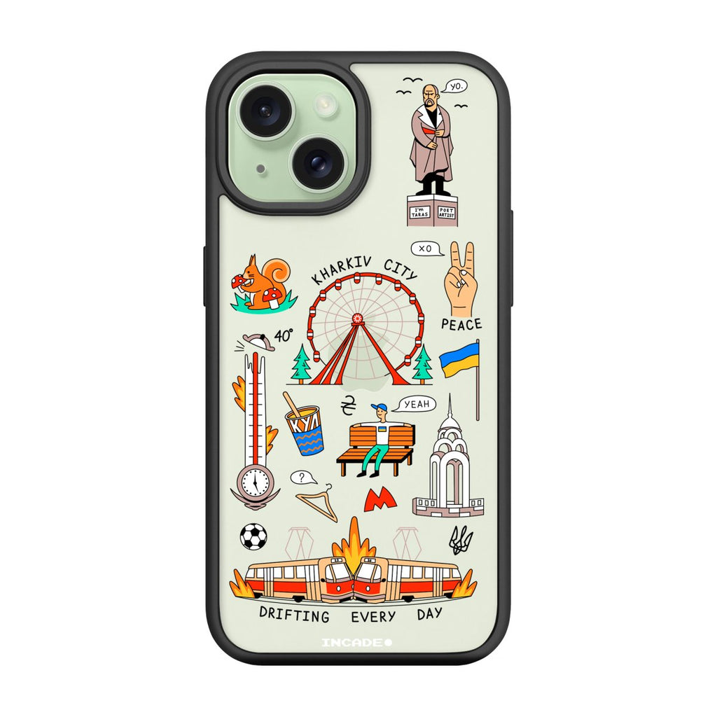 Чохол для iPhone 15 Plus KHARKIV - INCADE