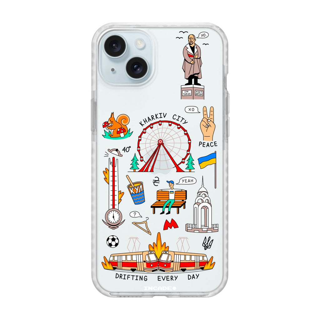 Чохол для iPhone 15 Plus KHARKIV - INCADE