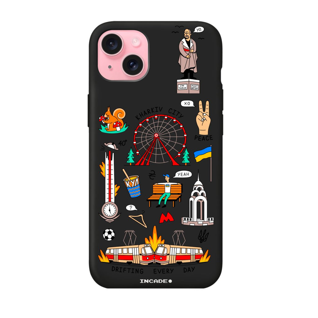 Чохол для iPhone 15 Plus KHARKIV - INCADE
