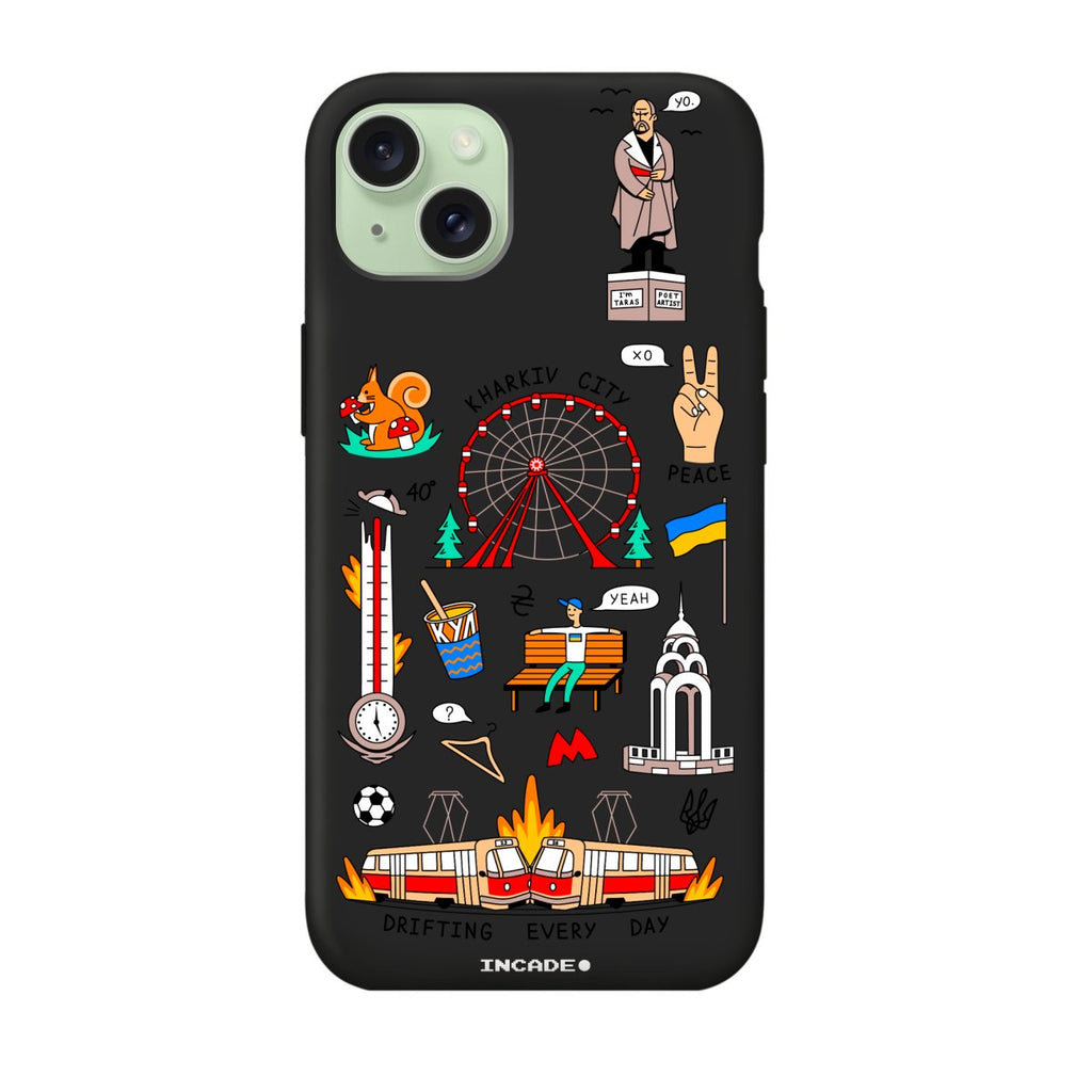 Чохол для iPhone 15 Plus KHARKIV - INCADE