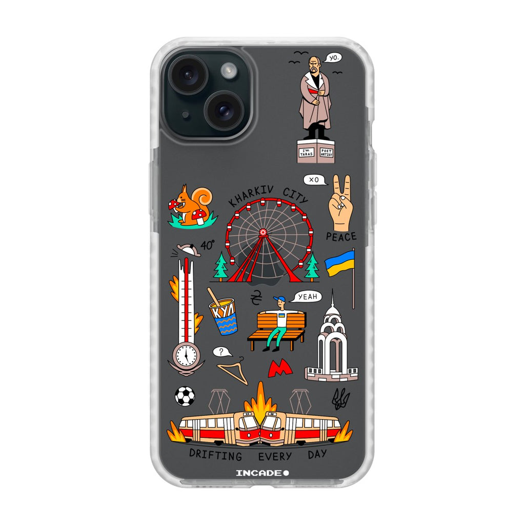 Чохол для iPhone 15 Plus KHARKIV - INCADE