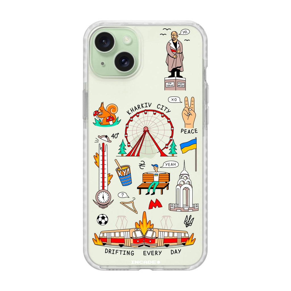 Чохол для iPhone 15 Plus KHARKIV - INCADE