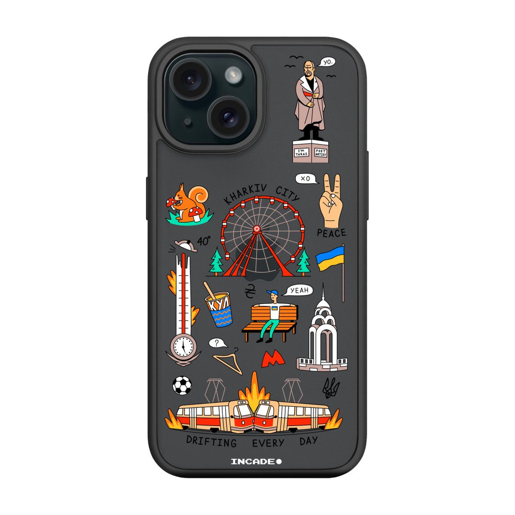 Чохол для iPhone 15 Plus KHARKIV - INCADE
