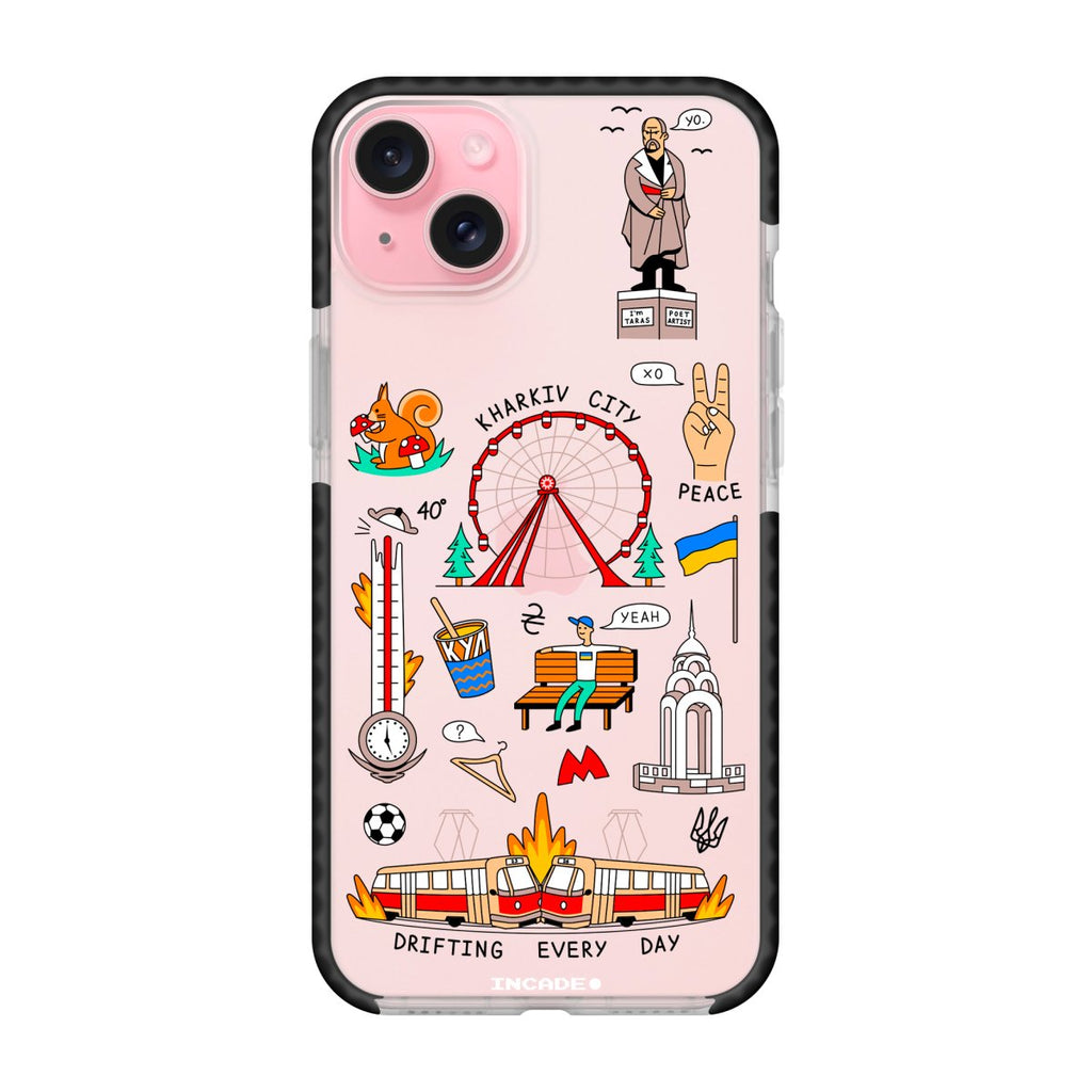 Чохол для iPhone 15 Plus KHARKIV - INCADE