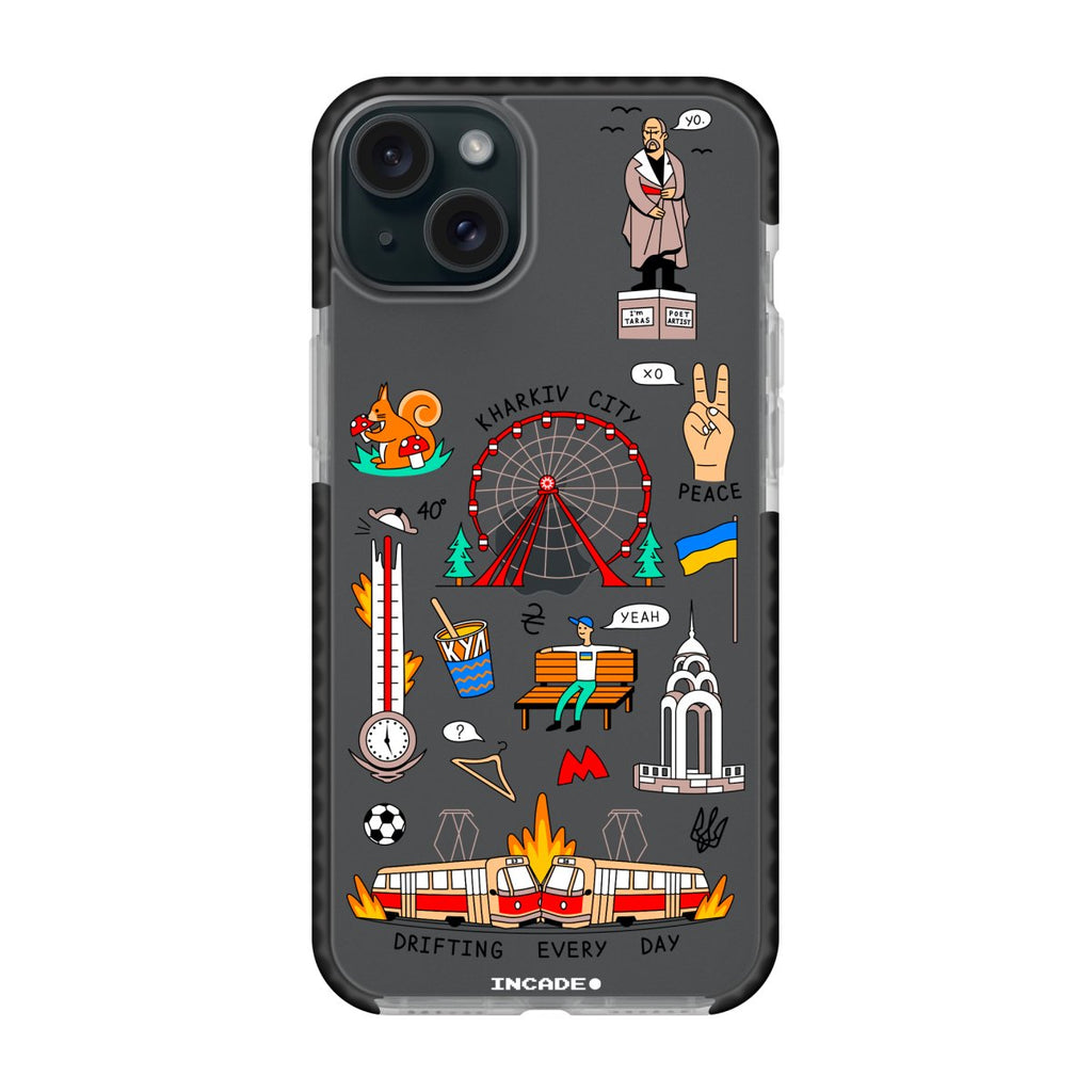 Чохол для iPhone 15 Plus KHARKIV - INCADE