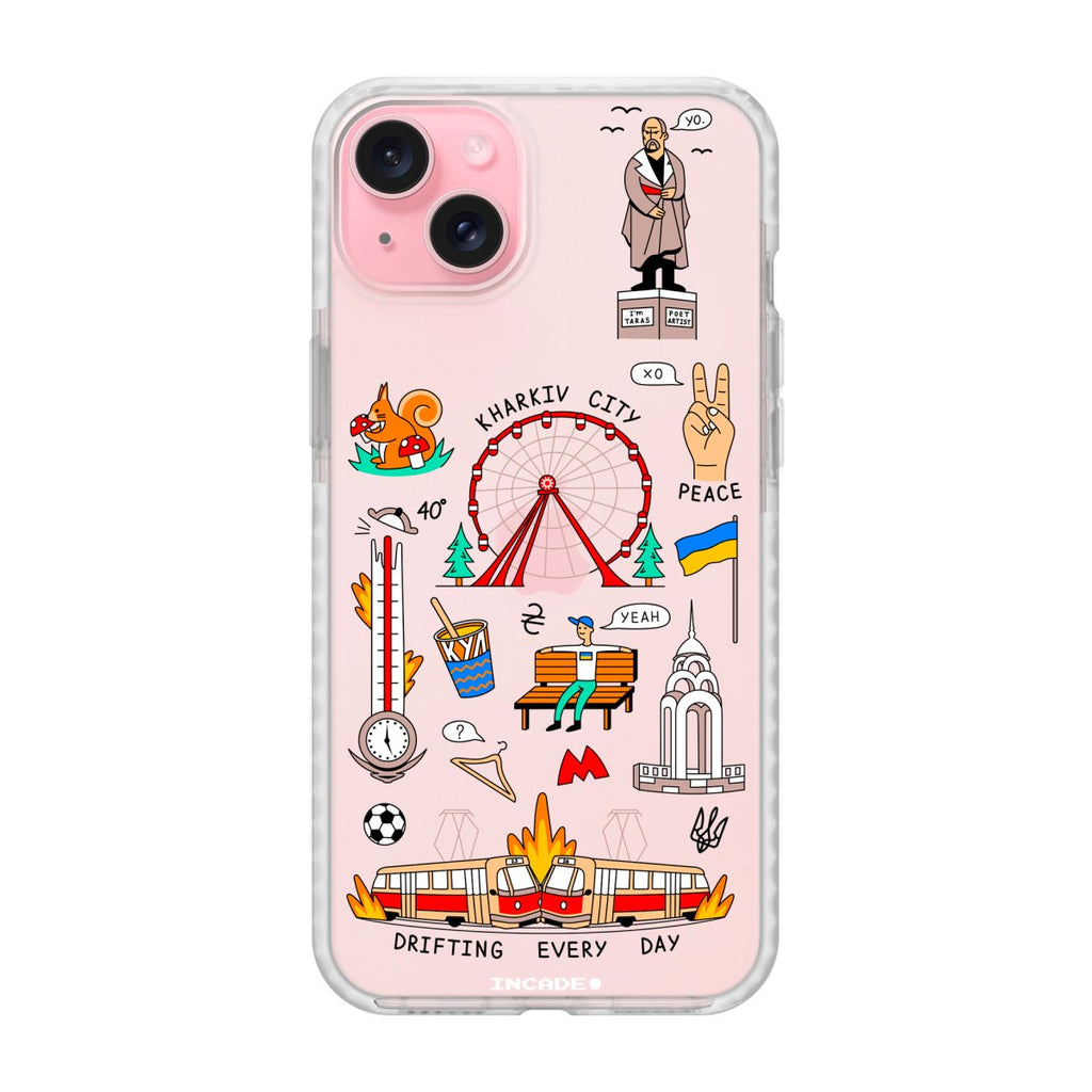 Чохол для iPhone 15 Plus KHARKIV - INCADE