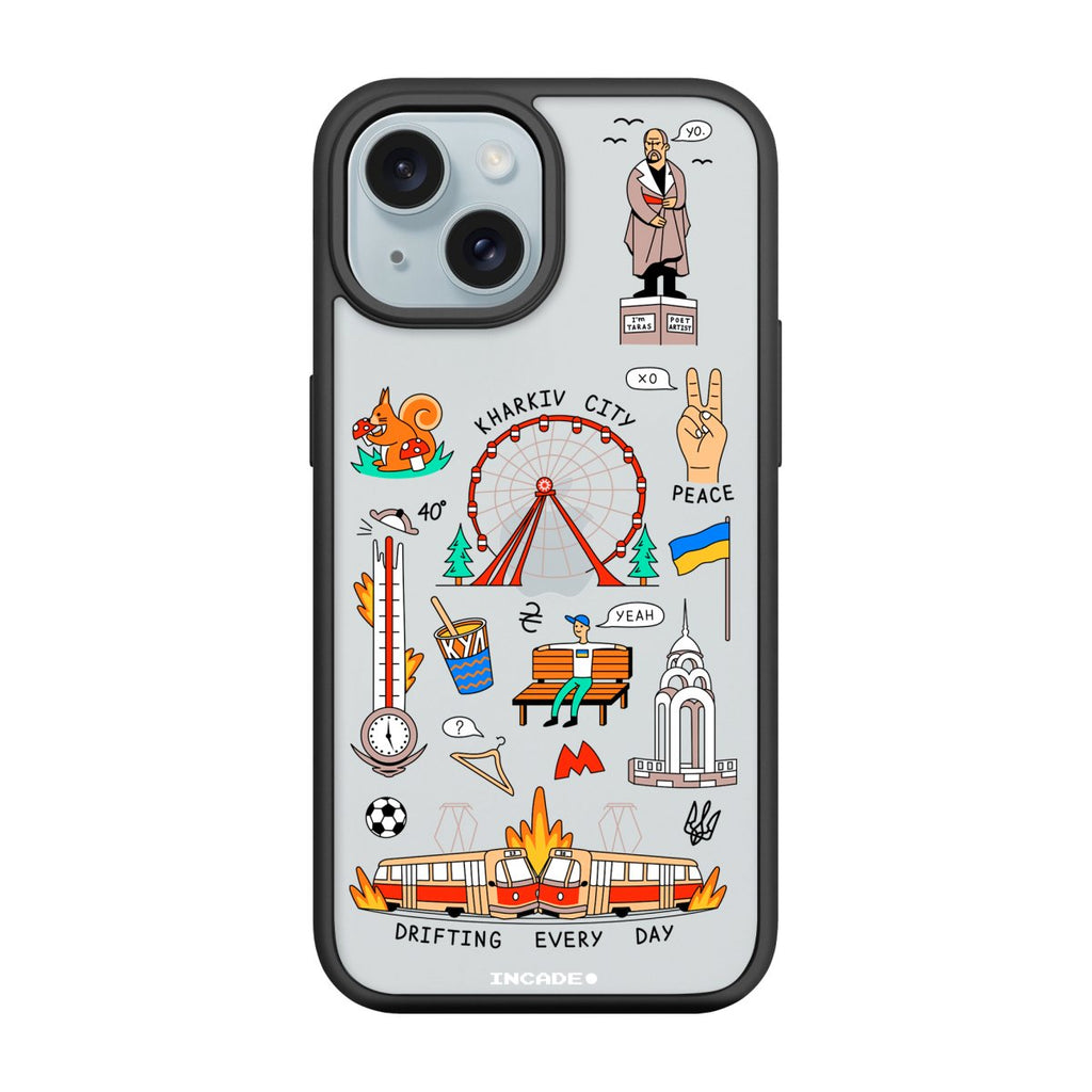 Чохол для iPhone 15 Plus KHARKIV - INCADE