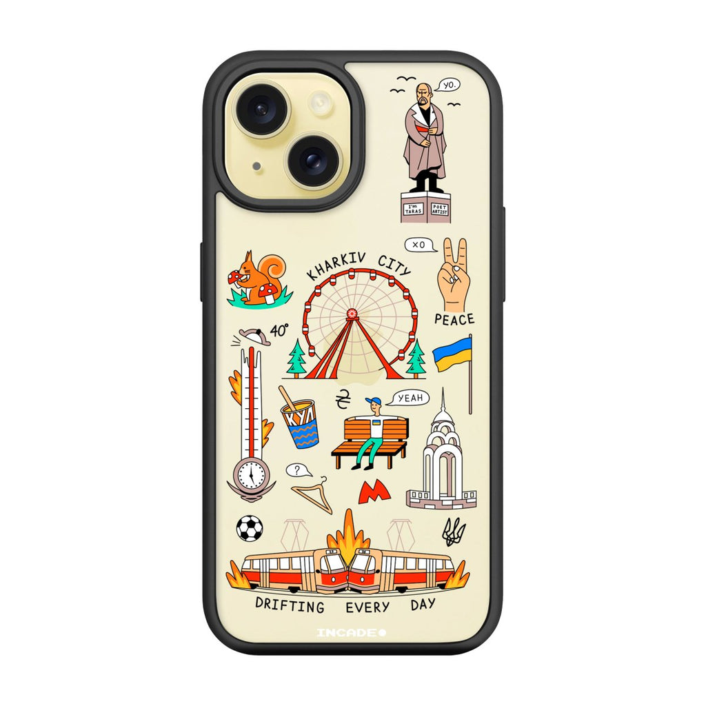 Чохол для iPhone 15 Plus KHARKIV - INCADE