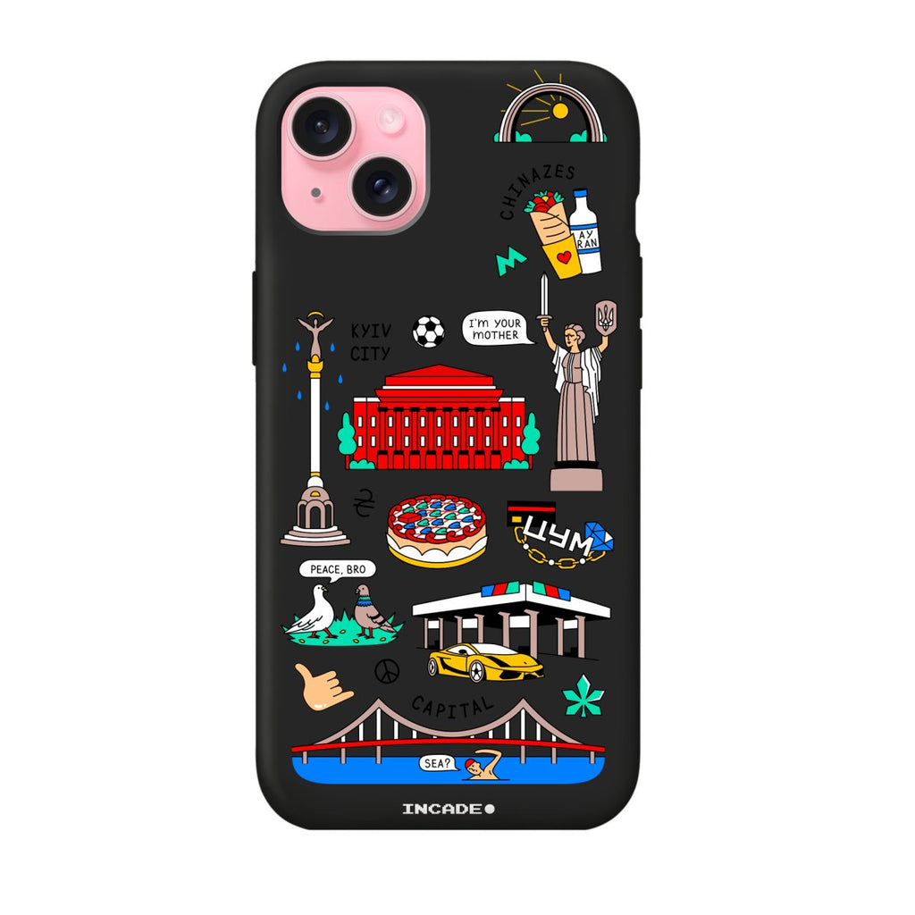 Чохол для iPhone 15 Plus KYIV - INCADE