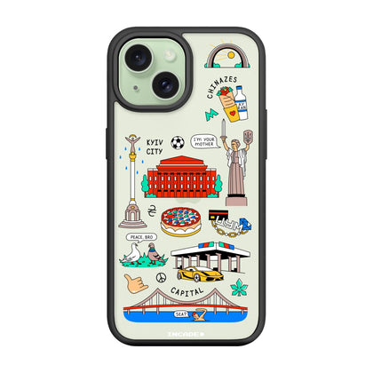 Чохол для iPhone 15 Plus KYIV - INCADE