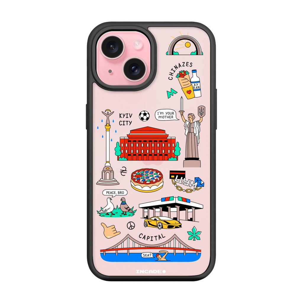 Чохол для iPhone 15 Plus KYIV - INCADE