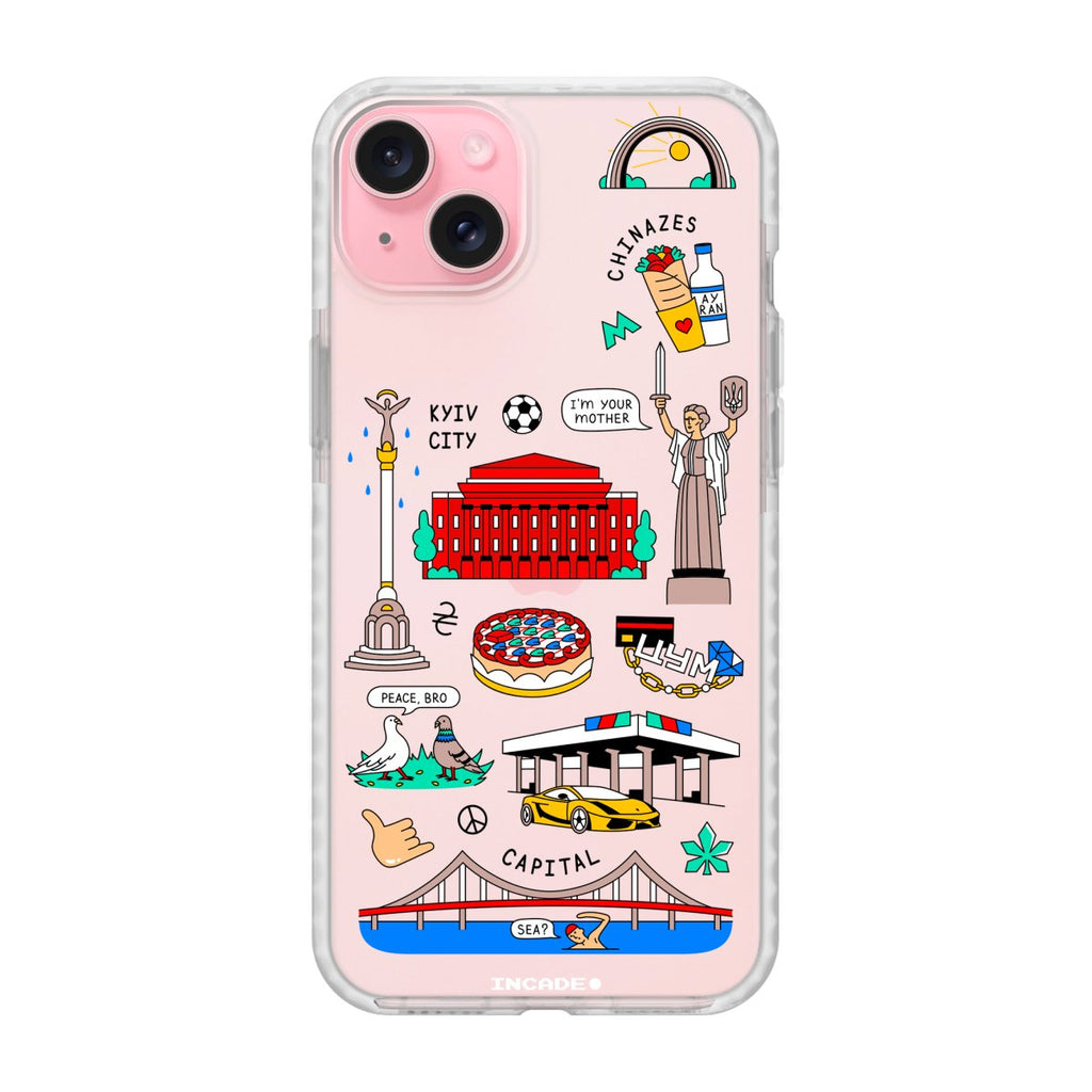 Чохол для iPhone 15 Plus KYIV - INCADE