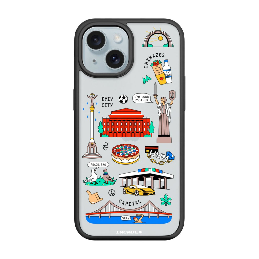 Чохол для iPhone 15 Plus KYIV - INCADE