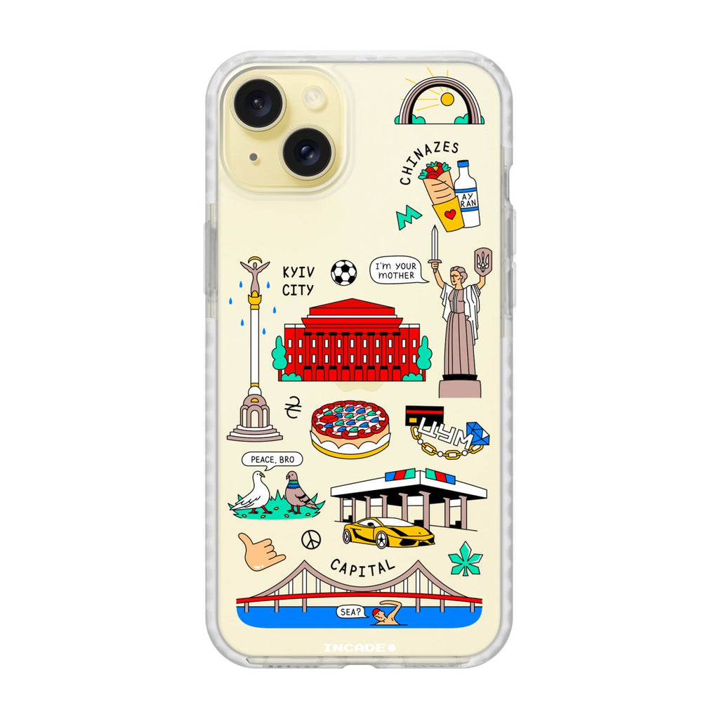 Чохол для iPhone 15 Plus KYIV - INCADE