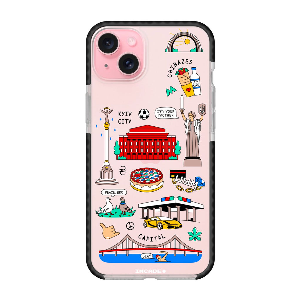 Чохол для iPhone 15 Plus KYIV - INCADE